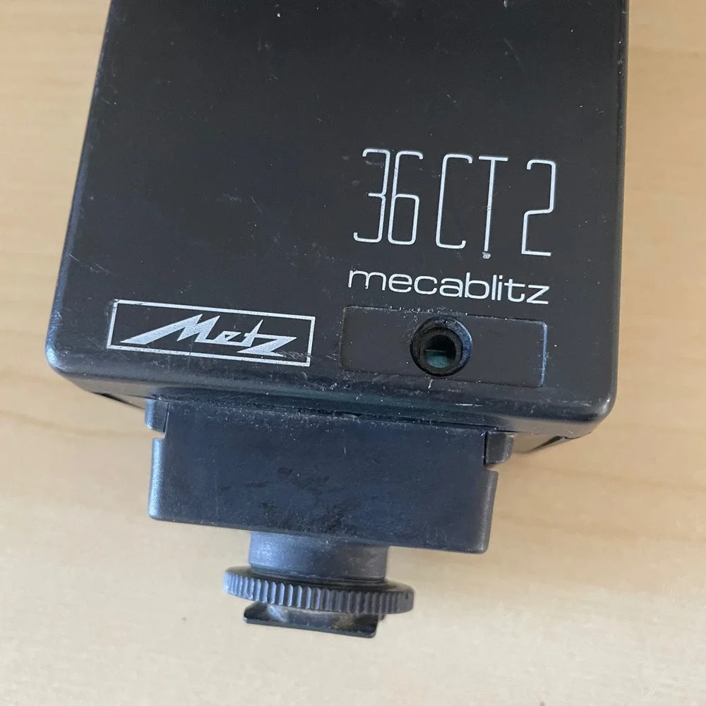 Metz Mecablitz 36 CT 2 36 CT-2 36CT2 Flash Unit SCA 300 Tested For Power Works